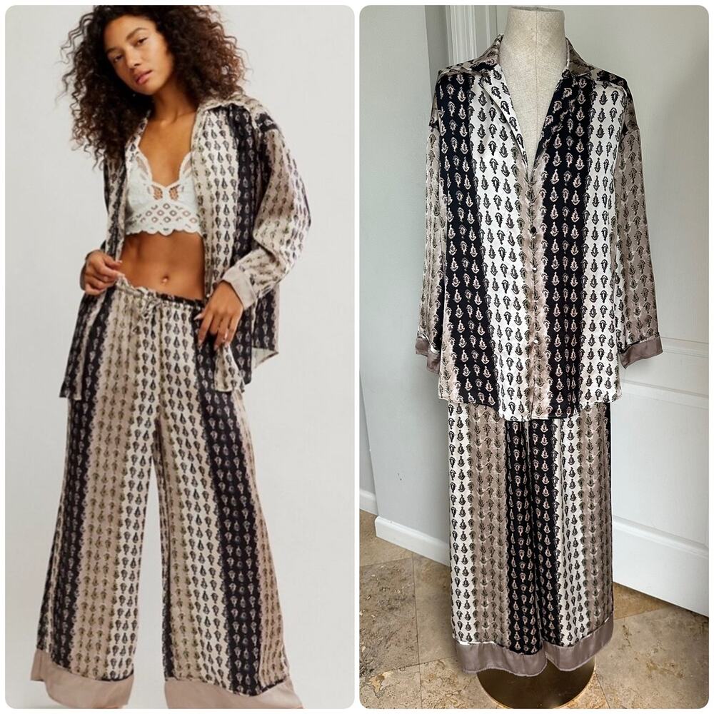 FREE PEOPLE DREAMY DAYS PAJAMA SET Sz XS